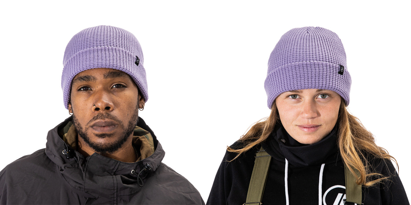 Alternative view of Lavender Beanie